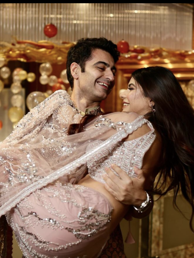 Inside Harshad Arora & Muskaan’s Joyful Engagement Celebration!